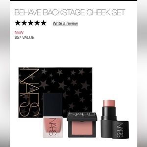NARS BEHAVE BACKSTAGE CHEEK SET